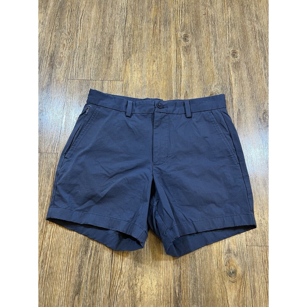 Vineyard Vines On The Go Shorts 28 Mens Blue Cotton Nylon Performance